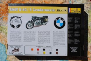 Heller 52992 BMW R-60/5 Gendarmerie schaal 1:8